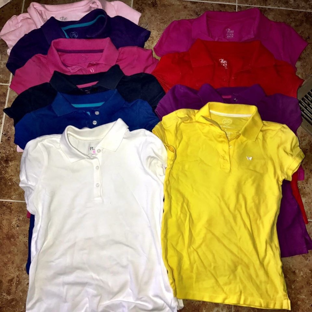 10 Girl Polo Shirts for Back to School